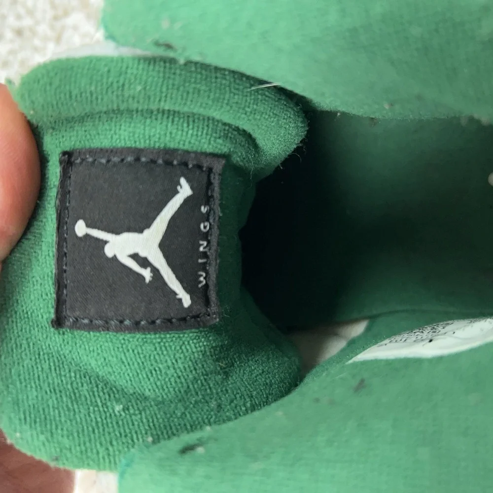 Jordan Air Jordan 10 Retro Wings Shoes Mens Size 9.5 White‎ Green Sneaker Sport